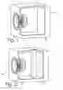 Fig. 02 - Angled thermal chimney in audio speaker cabinet