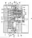Fig. 01 - Scroll fluid machine having oil-supply holes being formed through a reinforcement bearing plate on a rear surface of the orbiting scroll