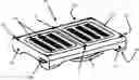 Fig. 01 - Sterilization tray with base and elastomeric lid