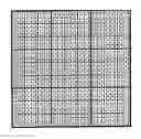 Fig. 01 - Worksheet for solving number logic based placement puzzles