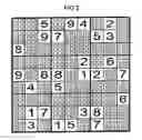 Fig. 03 - Worksheet for solving number logic based placement puzzles