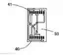 Fig. 01 - Plug-in connector and coupling in the form of an RJ45 connector jack
