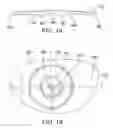 Fig. 10 - Golf club head having movable weights