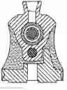 Fig. 01 - Adjustable multi-axis prosthetic ankle and method of use thereof