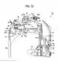 Fig. 14 - Disk transfer mechanism, and disk drive device