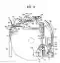Fig. 15 - Disk transfer mechanism, and disk drive device