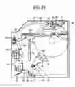Fig. 30 - Disk transfer mechanism, and disk drive device