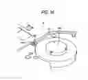 Fig. 36 - Disk transfer mechanism, and disk drive device