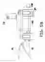 Fig. 10 - Locking mechanism for a hospital bed