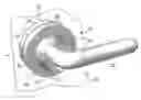 Fig. 01 - Sanitary wipe and wipe dispenser for door knobs