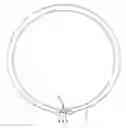 Fig. 01 - Radially slotted ring having an elastically variable diameter, especially a retaining ring