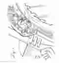 Fig. 06 - Light assembly for circular saw