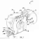 Fig. 02 - Tape measure having a handle and a removable chalk line marker and method therefor