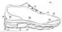 Fig. 01 - Article of footwear with midsole having higher density peripheral portion