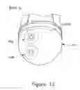 Fig. 12 - Variable friction sole for bowling and other shoes