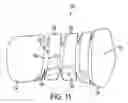 Fig. 12 - Article of footwear with a flexible arch support