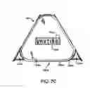 Fig. 09 - Self-standing collapsible portable structure and method