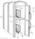 Fig. 01 - Bilevel bicycle storage system