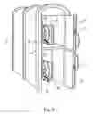 Fig. 09 - Bilevel bicycle storage system