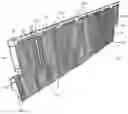 Fig. 01 - Staggered look shake siding panel with improved locking mechanism