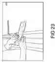 Fig. 22 - FOLDING AND VACUUM-SEALING DIAPER WITH DIAPER ACCESSORY