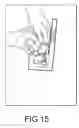 Fig. 14 - CONTAINER HAVING DIAPER ACCESSORY AND MINIATURIZED DIAPER