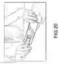 Fig. 19 - CONTAINER HAVING DIAPER ACCESSORY AND MINIATURIZED DIAPER