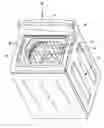Fig. 01 - Washing machine with spraying device
