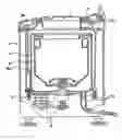 Fig. 01 - Semi-dry method of washing machine and the ventilating structure, control apparatus for the same