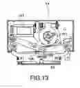 Fig. 12 - Paper cutting device and a printer with a paper cutting device