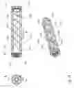 Fig. 07 - Asymmetric firearm silencer with coaxial elements