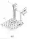Fig. 03 - Pivot block assembly of an electric fryer
