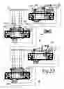 Fig. 20 - Method and a device for the rail traffic on multiply, parallel guide-ways also as toys