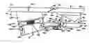 Fig. 01 - Table having at least two cantilever extensions hinged on to a fixed table top