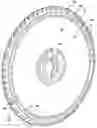 Fig. 01 - Flat type seed meter disk with axially offset surface