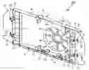 Fig. 01 - Air guide structure adapted for motor vehicle