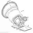 Fig. 01 - Side mounted fuel pump module with bottom referencing filter