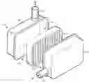 Fig. 01 - Hydrocarbon adsorption filter for air intake system evaporative emission control