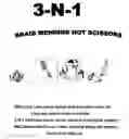 Fig. 02 - 3-N-1 braid mending hot scissors