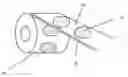 Fig. 01 - Method of bonding cable harnesses adhesively to substrates such as the interior
decorative components of a passenger car, especially roof lining, door side part and boot lid