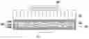 Fig. 01 - Flat plate heat transfer device