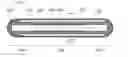 Fig. 01 - Heat pipe with multiple vapor-passages