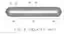 Fig. 05 - Heat pipe with multiple vapor-passages