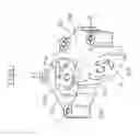 Fig. 12 - Axle driving unit for a lawn tractor