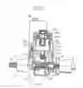 Fig. 26 - Axle driving unit for a lawn tractor