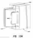 Fig. 11 - Break-away positioning conveyor mount for accommodating conveyor belt bends