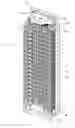 Fig. 01 - Horizontal cable troughs and tool drawer