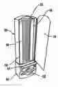Fig. 01 - Dispenser for disposable cutlery and components therefor