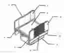 Fig. 01 - Device for storing tools with a clip lid