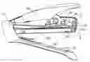 Fig. 01 - Stapler safety device to limit motion of striker